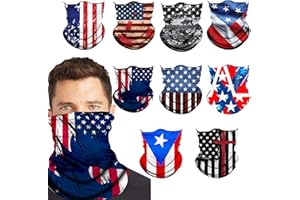 GDLPENGRU Neck Gaiter Face Cover Gator Mask Bandana Scarf Neck Warmer Balaclava Headband Headwear Head Wrap for Outdoors