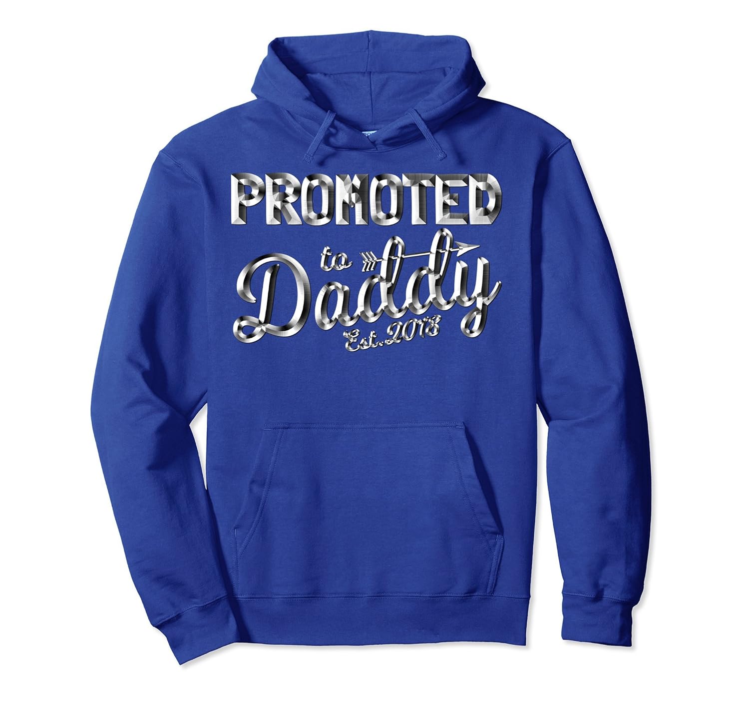 Just Get Promoted To Daddy Est. 2018 Hoodie Baby Shower Gift-anz