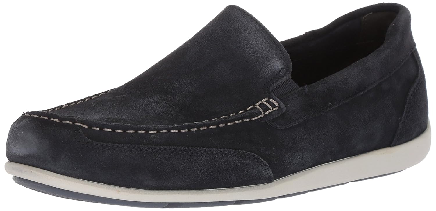 rockport venetian suede loafers