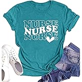 Nurse Shirt for Women Nursing School Tshirt Inspiration Nurses Gift Tees Casual Nurses Blouse Tops