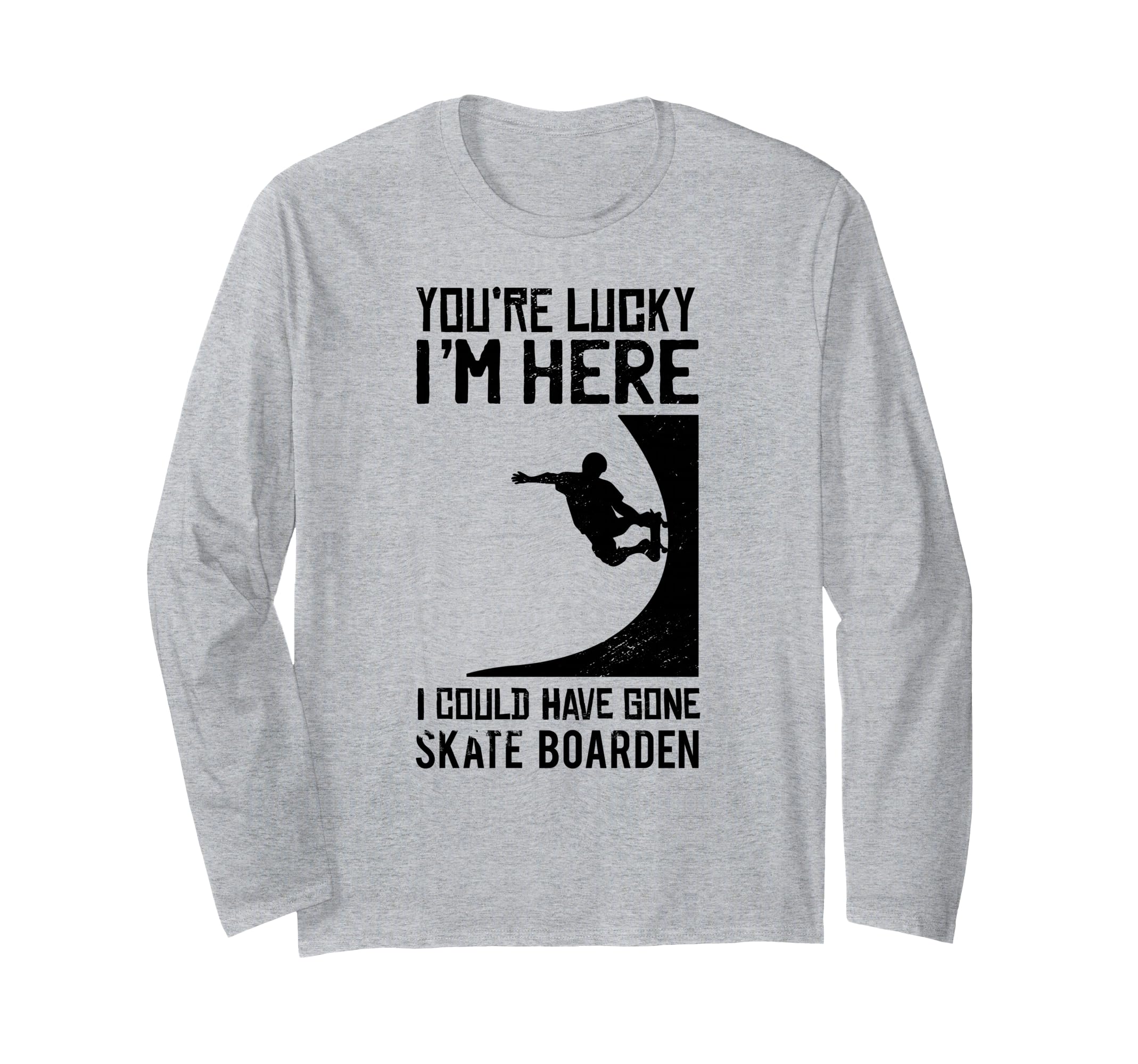 Skateboards Skating Skateboarding Skaterramp Skater Long Sleeve T-Shirt