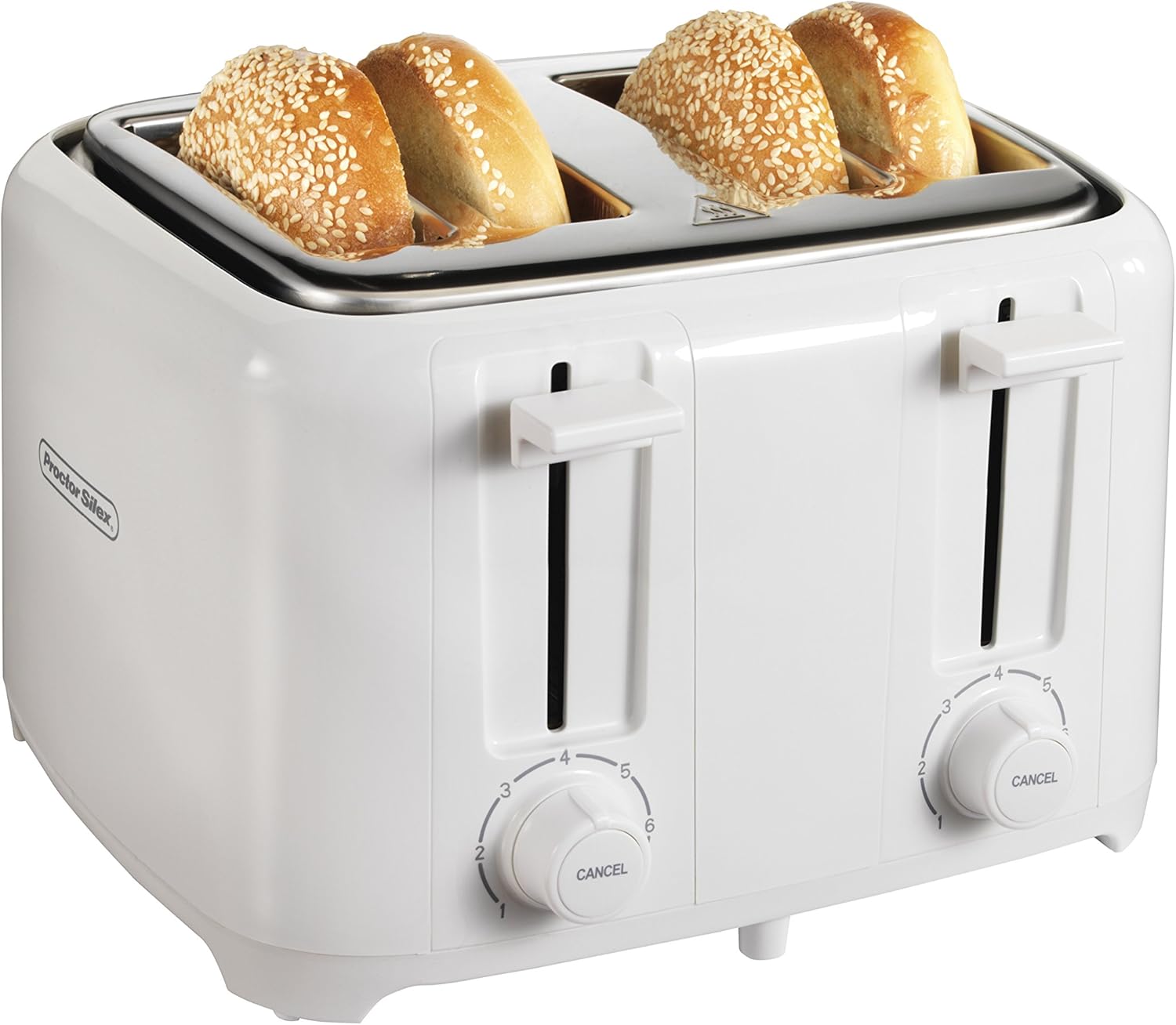 Proctor Silex 24216 Toaster with Wide Slots & Toast Boost, 4Slice