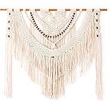 kraska yarn wall hanging boho decor decorative interior tapestry bedroom wall decor nursery room bohemian art decor