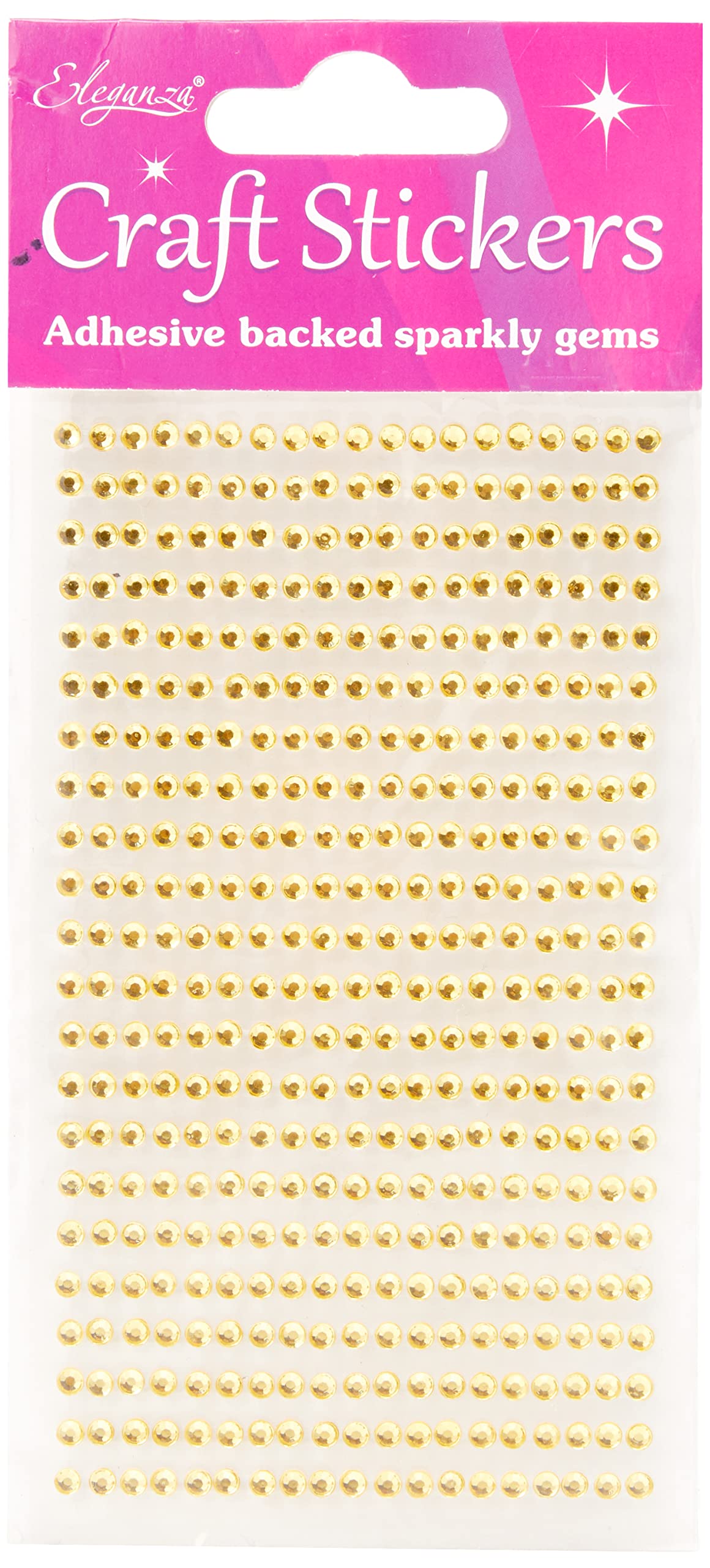 Eleganza Gems, Synthetic Material, Gold, 16.5 x 7.6 x 0.2 cm