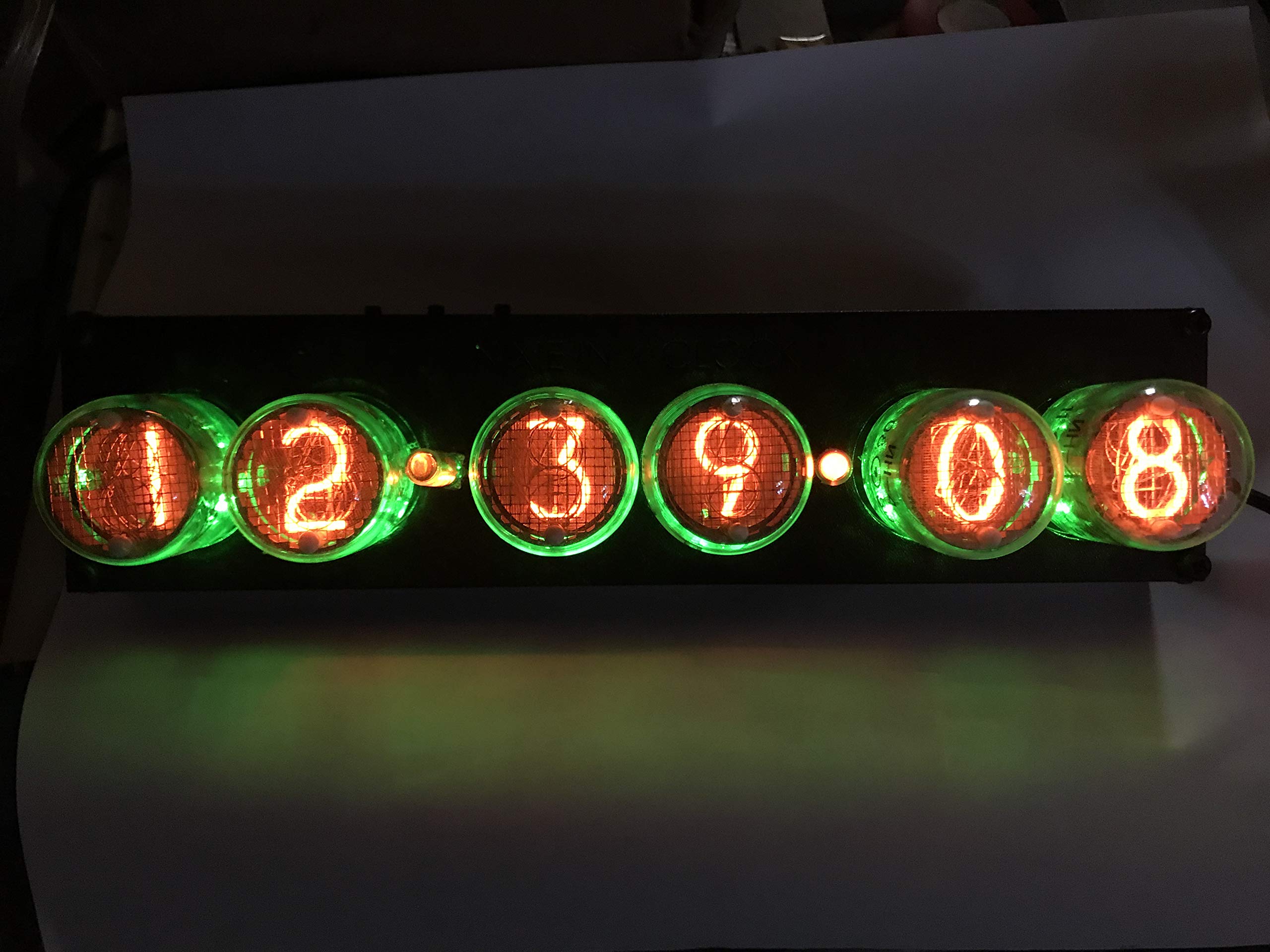 Nixie Tube Clock in-4 Assembled Metal case (with Replaceable Tubes)