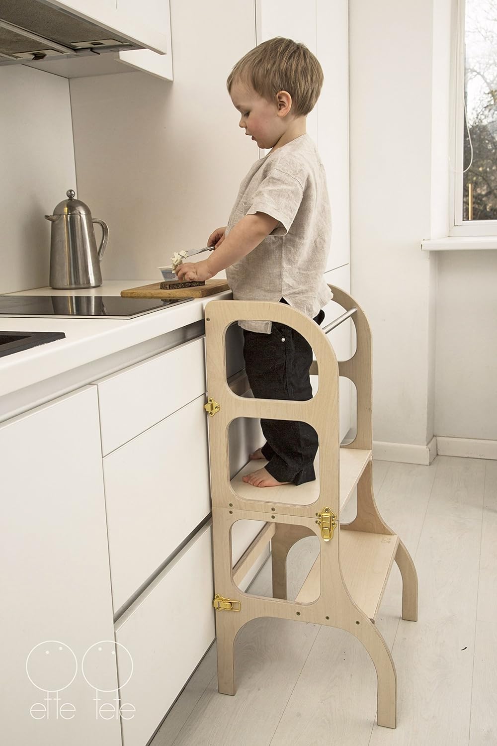 Little Helper Tower Toddler Kitchen Step Stool Montessori