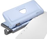 Rapesco 1323 Adjustable 6-Hole Punch 10 Sheet Capacity Powder Blue view 2