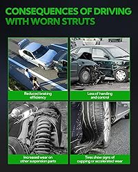 Scoparc Front Struts Shock Absorbers for 2000-2006