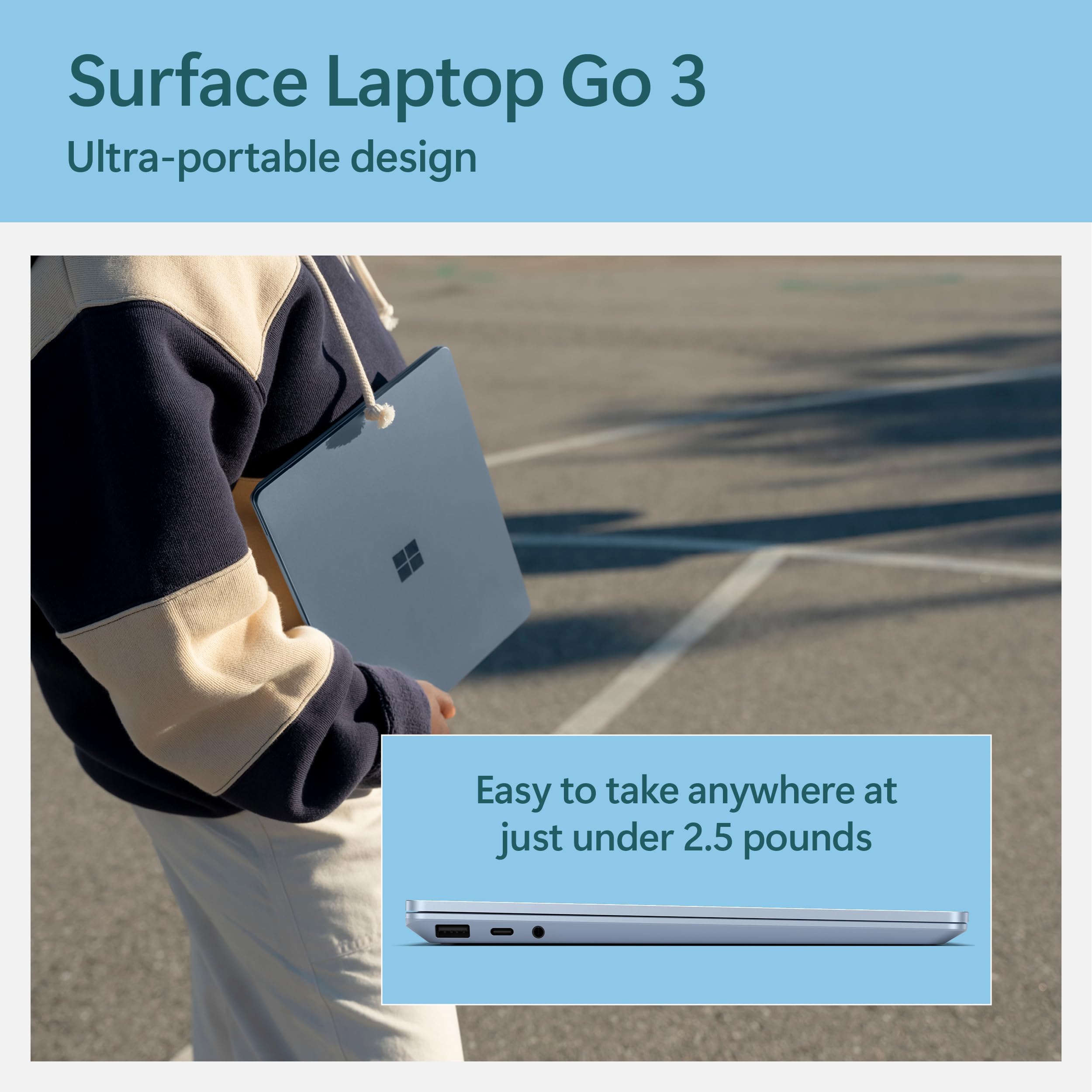 Microsoft Surface Laptop Go 3 (2023) - 12.4