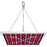 Growstar Ultrathin Super Light 45W LED Grow Light Full Spectrum for Indoor Plants Veg and Flowers