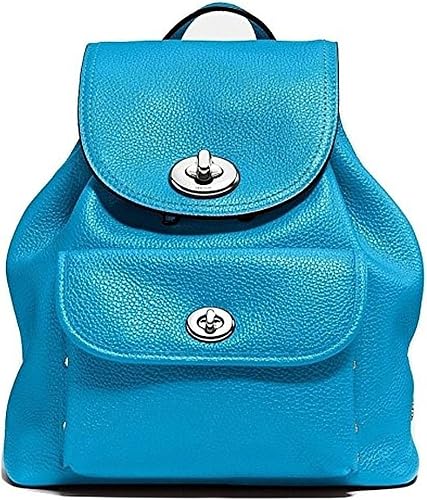 coach red mini backpack
