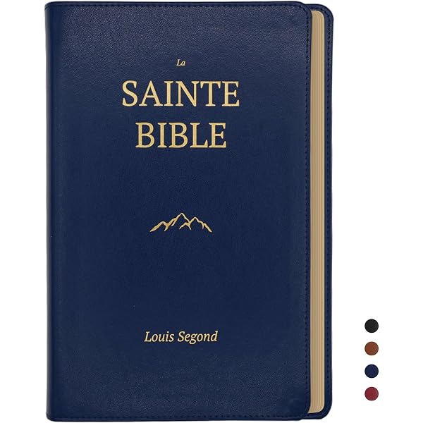 Louis Segond French Bible Large Print – LSG Format Personnel Gros