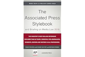The Associated Press Stylebook 2018: and Briefing on Media Law (Associated Press Stylebook and Briefing on Media Law)