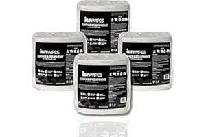 ION Wipes Surface & Equipment Cleaning Wipes, Gym Wipes, 3200 Ct, Suitable for Fitness Center, Pilates Studios, Schools, Offi