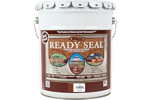 Ready Seal 515 5-Gallon Pail Pecan Exterior Wood Stain and Sealer