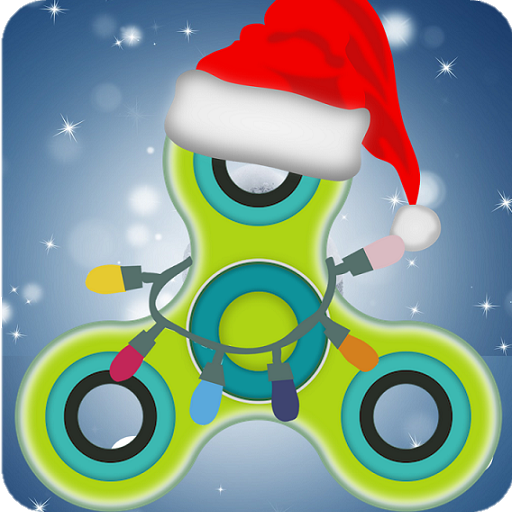 christmas fidget spinner