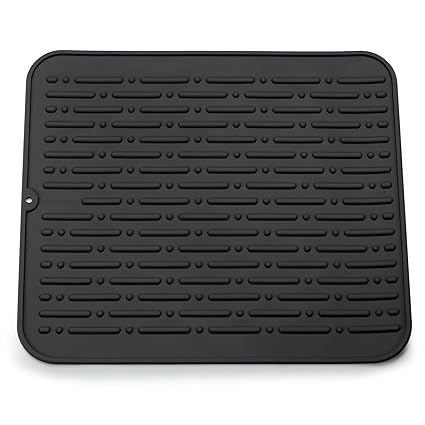 Traces Blanches Evier Noir