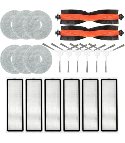 Amazon.com: ZHICHENG 8pcs Mop Cloth for xiaomi X10+ S20+ B108GL