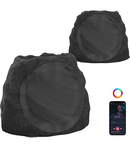 Victrola Rock Speaker Connect, Sand, Altavoz Inalámbrico Para Exteriores Con Bluetooth 5.3, 22