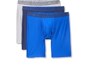 Under Armour Mens Multi-Pack Performance Tech Mesh Boxerjock Brief, 9" Inseam, All-Day ComfortUnderwear