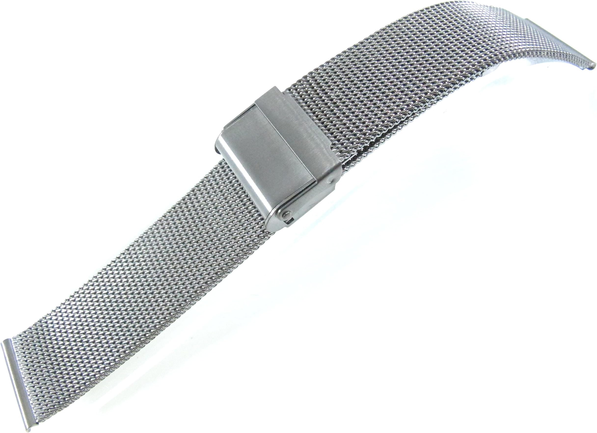 JRRS7777 Men's Watch Band 20mm Stainless Steel Mesh Bracelet Multi-Colored 0.5X20