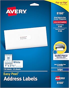 amazon avery address labels