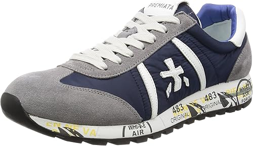 Amazon プレミアータ ホワイト スニーカー Lucy メンズ Navy Eu 44 29cm Premiata White プレミアータホワイト スニーカー
