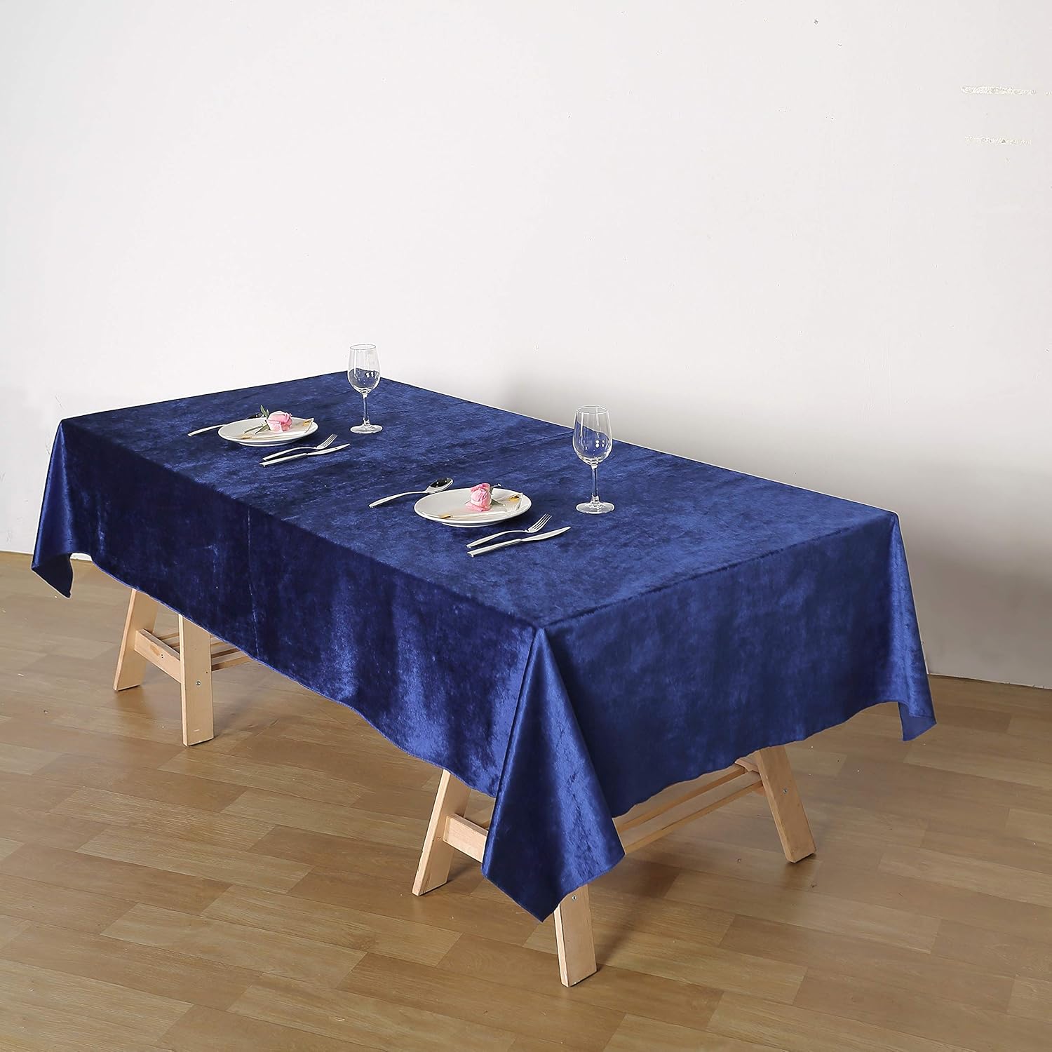 Efavormart Premium Velvet Royal Blue 60" x 102" Rectangle