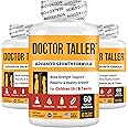 NuBest Doctor Taller - Height Growth Formula - Supports Height Growth and Immunity - Keto with Calcium, Vitamin D3, Vitamin K2, Amino Acids & Herbs for Children (8+) - 3 Pack | 3 Month Supply