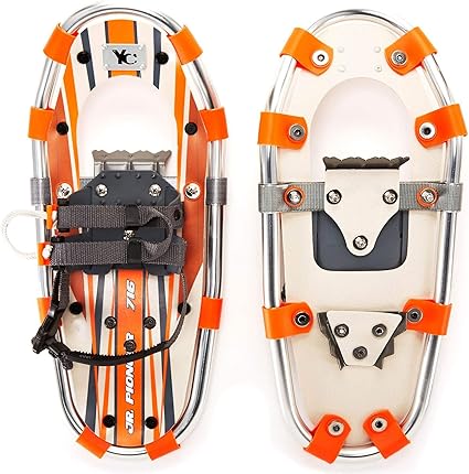 Yukon Charlie S Junior Pioneer 716 Inches Youth Trail Hiking Molded Snowshoe Amazon Ca Sports Outdoors