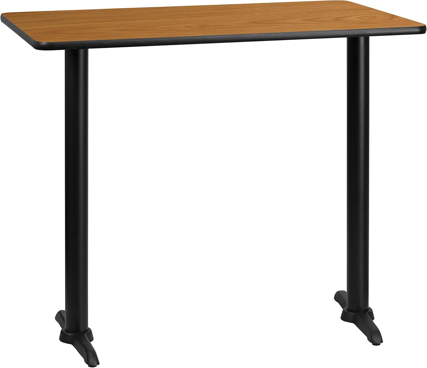 Flash Furniture 30 X 48 Rectangular Mahogany Laminate Table Top With 5 X 22 Bar Height Table Bases Furniture Home Kitchen Rayvoltbike Com