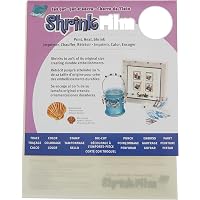 Grafix KSF6-CIJ - Shrink Film, Printable, Clear Inkjet, 8.5" x 11", 6 ...