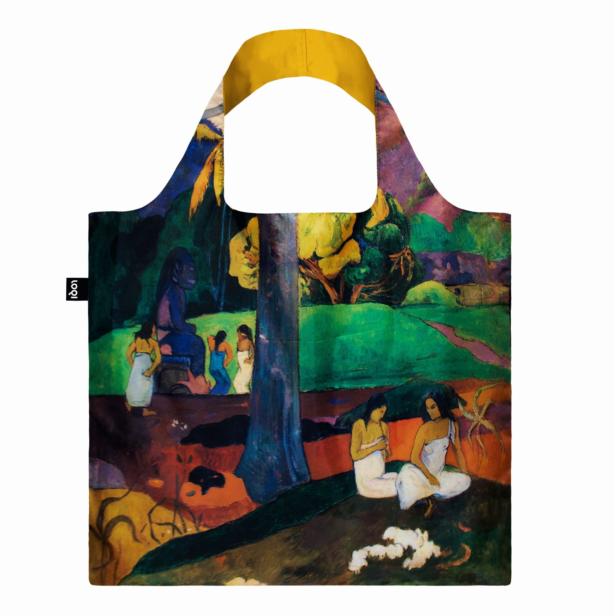 LOQI Museum Paul Gauguin Reusable Shopping Bag, Mata Mua, One Size