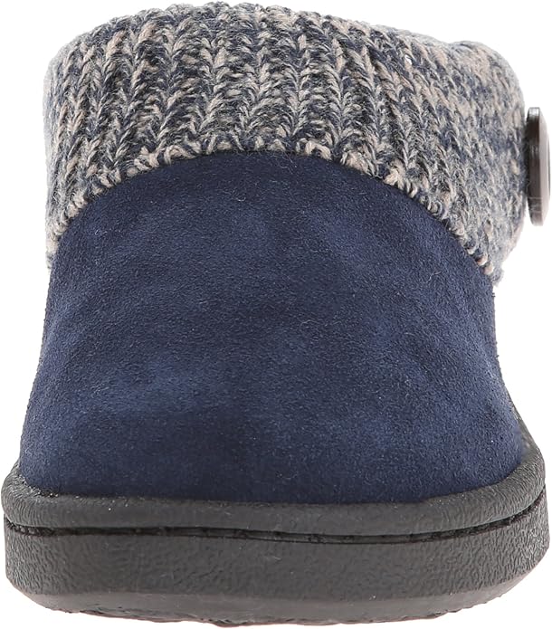 clarks sweater knit scuff slipper