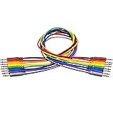 Hosa CMM-845 3.5 mm TS to 3.5 mm TS Unbalanced Patch Cables, 1.5 Feet
