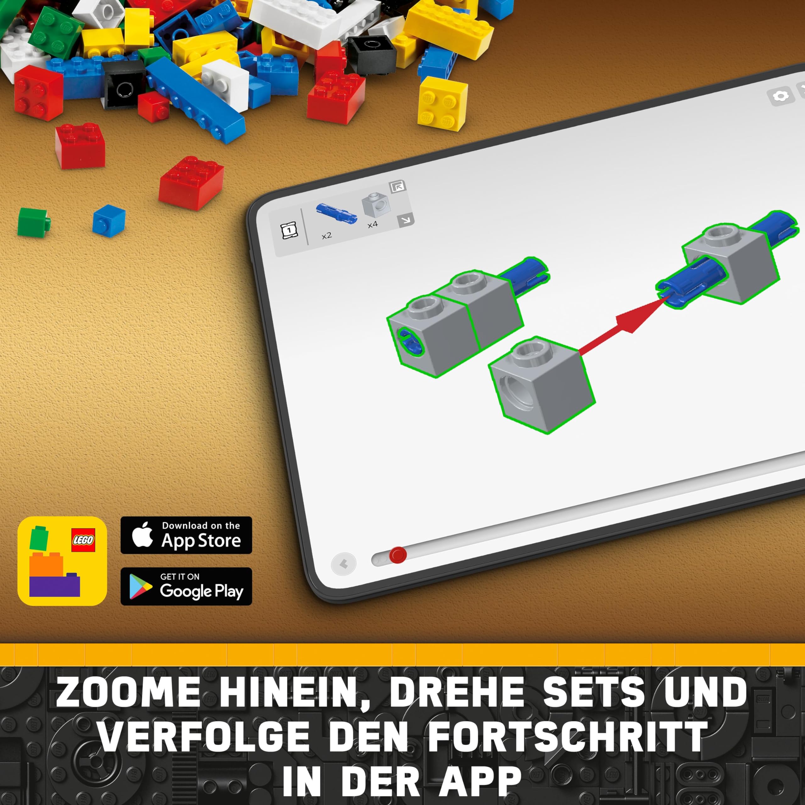 LEGO Star Wars 75372 Clone Trooper & Battle Droid Battle Pack, inkl. 4 Minifiguren, 5 Droiden und Speeder Bike mit Shooter - Bauspielzeug für Jungen und Mädchen ab 7 Jahren 7