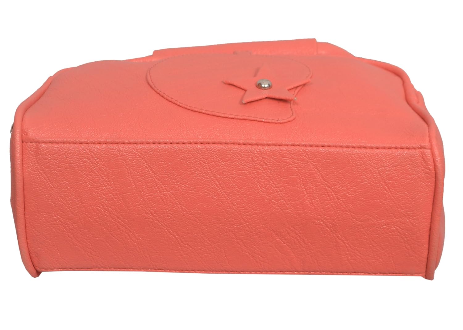 mango star pu girl's small carry bag - redish