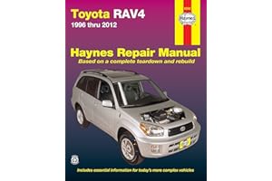 Haynes 92082 Toyota RAV4 (96-12) Manual