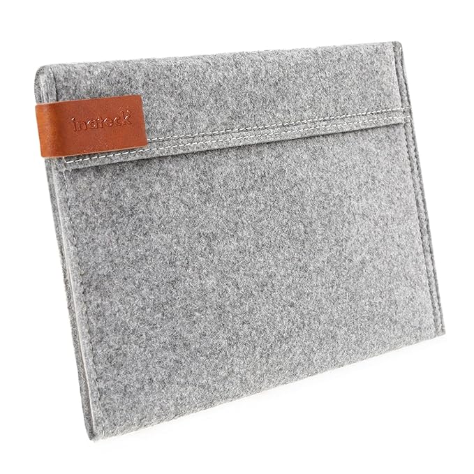 Inateck Sleeve Schutzhülle aus Naturfilz, Cover Case Schutzhülle Etui Tasche Kompatibel mit New iPad Air (5th generation iPad