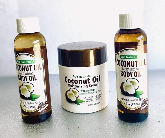 spa naturals coconut oil moisturizing cream walmart