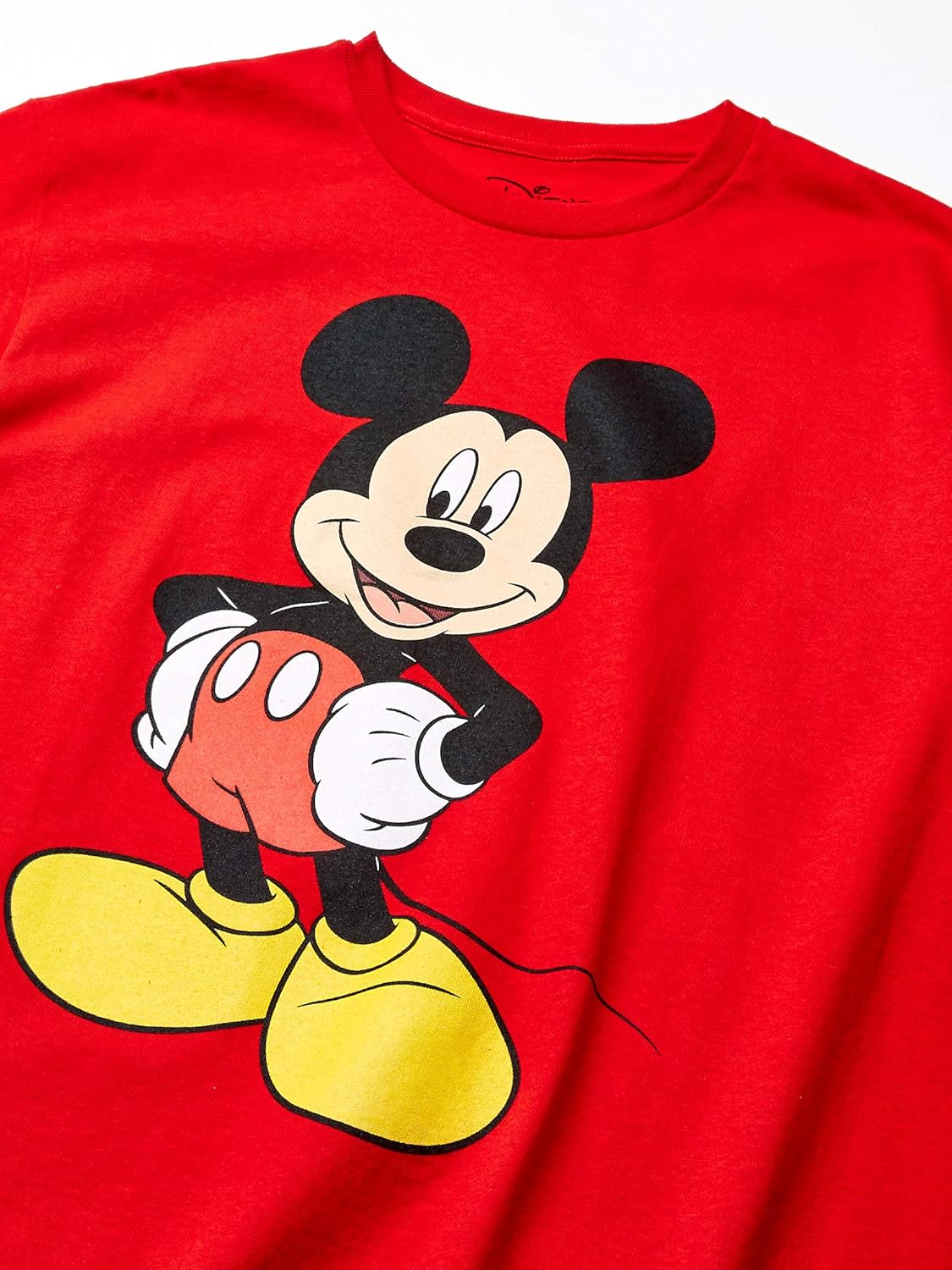 Disney Mens Classic Mickey Mouse Full Size Graphic Short Sleeve T Shirt T Shirt Clothing Accessories Shirts