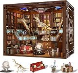 MiniCity Minicity Book Nook Kit DIY 3D Wooden Puzzle LED Light Bookend