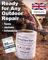 aZengear Clear Tenacious Waterproof Tape Repair Kit 7.5x100cm view 6