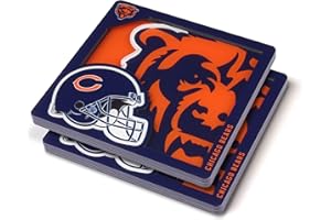 YouTheFan NFL 3D Logo Series Coaster