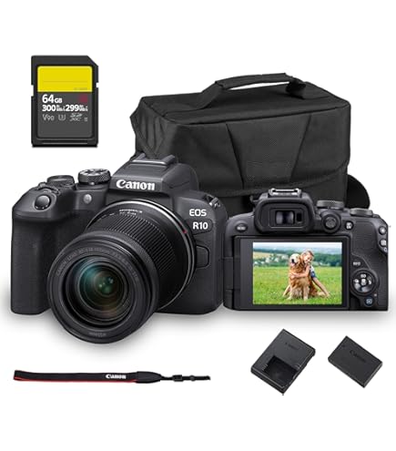 Amazon.com : Canon EOS R10 Mirrorless Camera w/RF-S18-150mm f/3.5