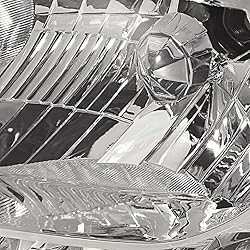 DNA Motoring HL-OH-TTUND14-CH-CL1 Chrome Housing