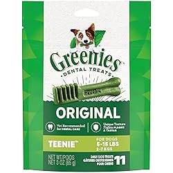 Greenies Original Teenie Dental Dog Treats, 3