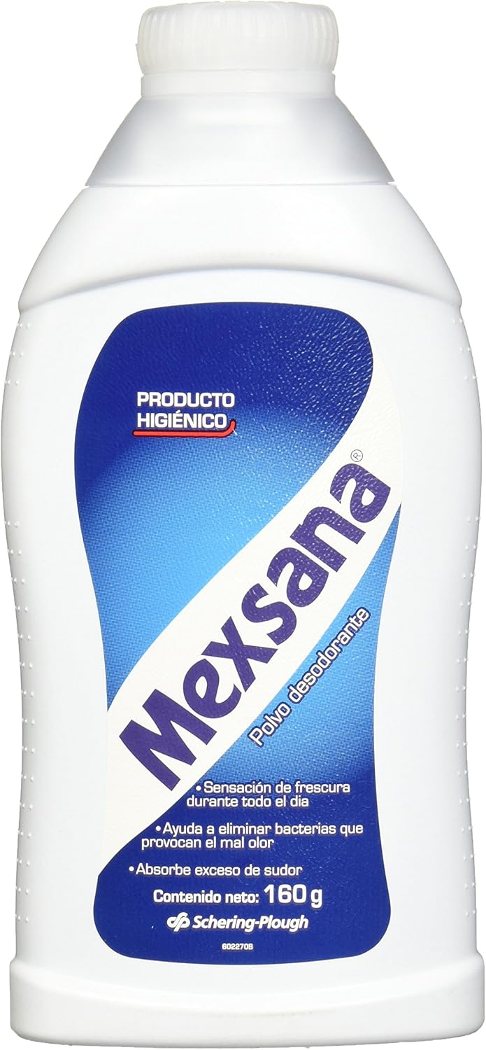 Mexsana Mexsana Talco 160g, Pack of 1 Salud y Cuidado