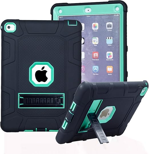 iPad Air 2 Hülle, alugs (Hybrid stoßfest) 3 Schicht Schutz stoßfest stoßfesten Anti Slip Case iPad Air 2 Hülle, alugs (Hybrid stoßfest) 3 Schicht Schutz stoßfest stoßfesten Anti Slip Case
