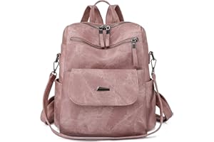 Qyoubi Women's Fashion Backpack Purse Anti-Theft Casual Shopping Convertible Multipurpose Travel Bag